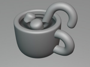 Hot Chocolate3D 3D Model
