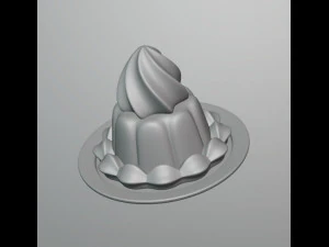Pudding3D 3D Model