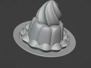 Pudding3D 3D Model