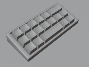 Keyboard3D Modelo 3D