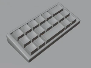 Keyboard3D 3D Model