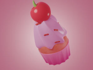 Muffin3D Modelo 3D