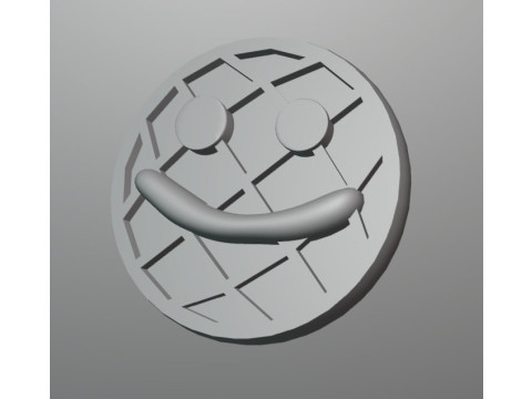 Waffle3D Modelo 3D