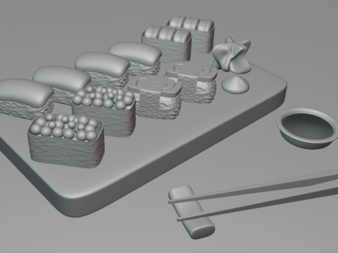 Sushi3D 3Dモデル