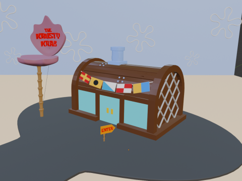 Krusty Krab3D 3D Модель