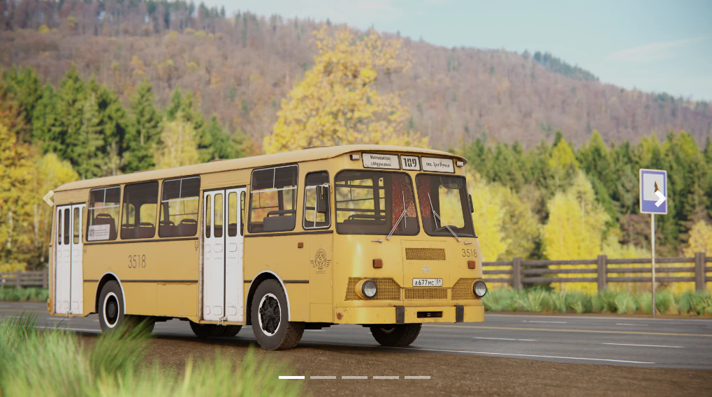Bus 3D Model .c4d .max .obj .3ds .fbx .stl .blend