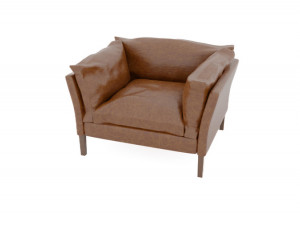 Classic Milano Armchair Modello 3D