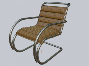 Lounge Chair Modèle 3D