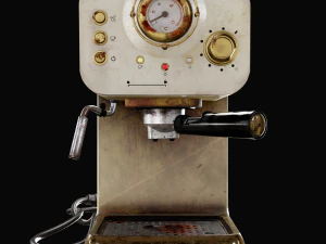 Retro Espresso Machine Retro Coffee Machine 3D Model