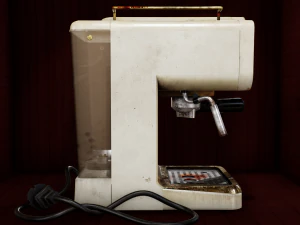 Retro Espresso Machine Retro Coffee Machine 3D Model