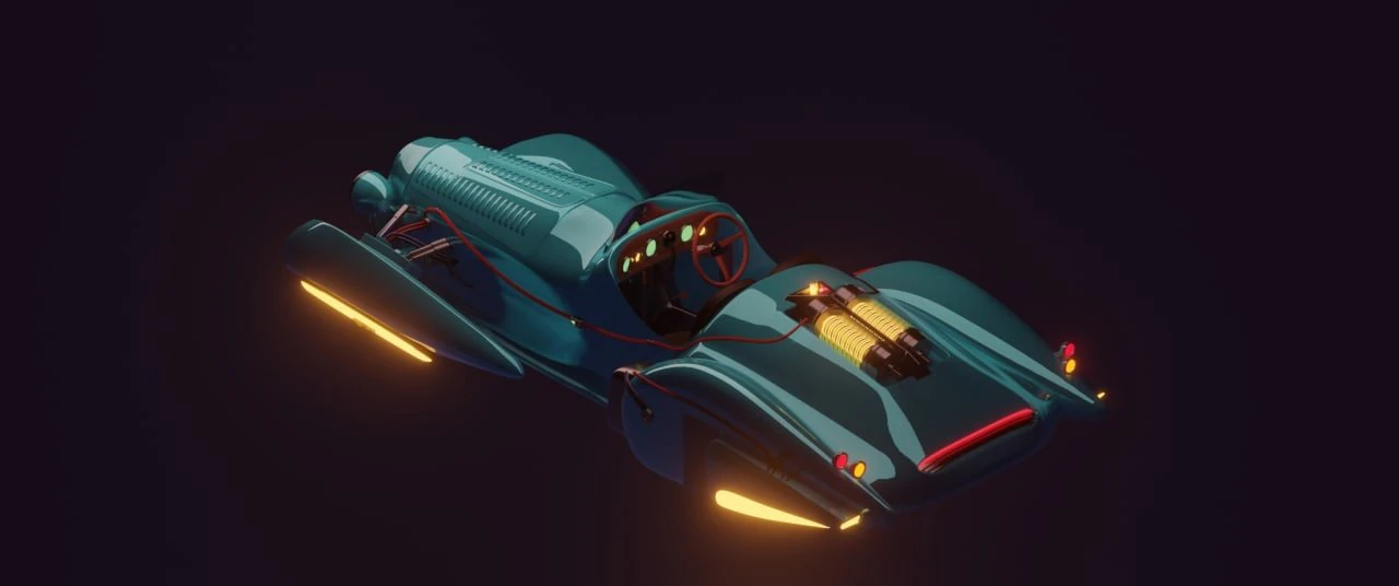 Car 3D Model .c4d .max .obj .3ds .fbx .stl .blend 