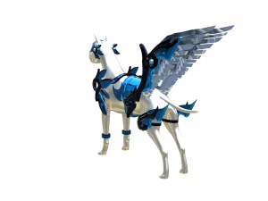 Dog Armor Fantasy 3D Model