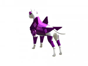 Dog Armor Science 3D Model