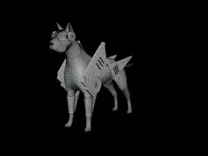 Dog Armor Science 3D Model