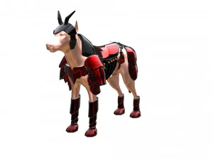 कुत्ता डार्क कवच 3D मॉडल