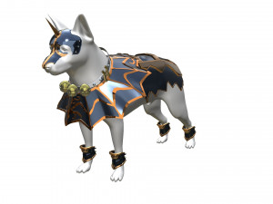 Dog Armor 3D Model