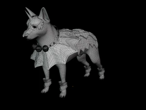 Dog Armor 3D Model