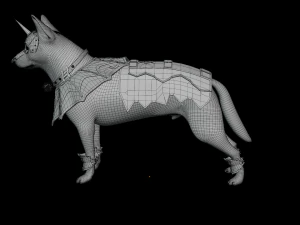 Dog Armor 3D Model