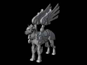 Dog Dragon Armor 3D-Modell