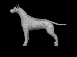 K&ouml;pek Bilim Kurgu Zırhı 3D Model