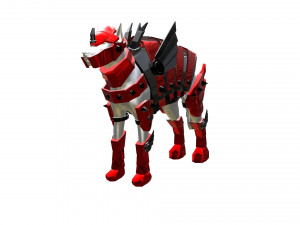 Dog Iron Armor 3D Model