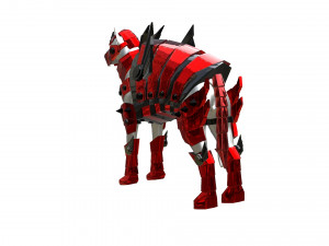 Dog Iron Armor 3D मॉडल
