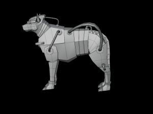 Dog Armor Robot 3D-Modell