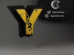 FREE FIRE FONT 3D Принт Модель