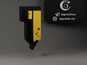 FREE FIRE FONT 3D Принт Модель