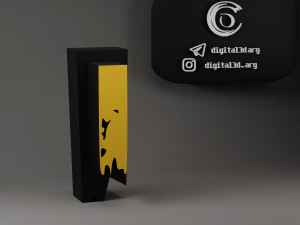 FREE FIRE FONT 3D Принт Модель