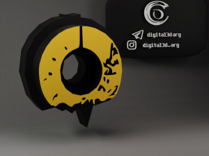 FREE FIRE FONT 3D Принт Модель