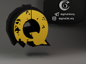 FREE FIRE FONT 3D Принт Модель