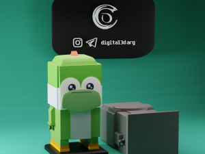 YOSHI BRICKHEADZ 3Dプリントモデル