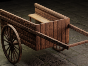 Two wheeler 3D 모델