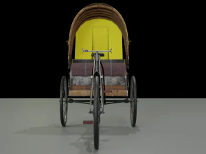 Rickshaw 3D Model