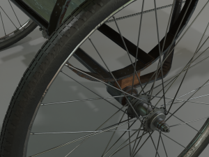 Rickshaw 3D Model