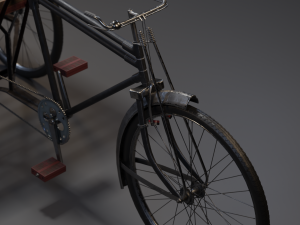 Three wheeler or van 3D Model