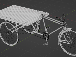 Three wheeler or van 3D Model