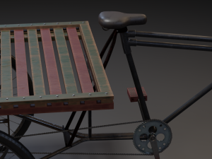 Three wheeler or van 3D Model