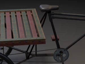 Three wheeler or van 3D Model