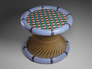 Cane Chair 3D Model