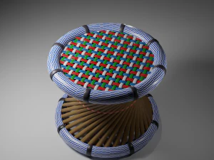 Cane Chair 3D Model