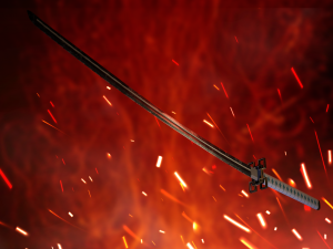 Katana 3D 모델