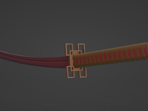 Katana 3D 모델