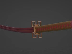 Katana 3D Model