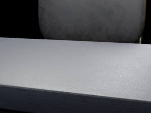 Student chair with desk 3D Modell