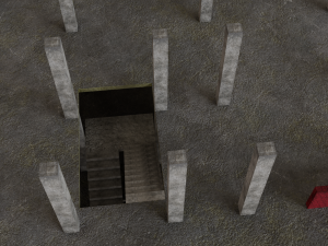 Under construction Building Low poly 3D Модель