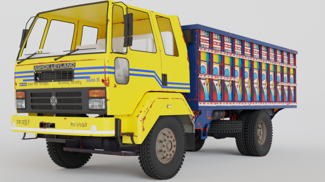 Ashok leyland 3D Model .c4d .max .obj .3ds .fbx .stl .blend 