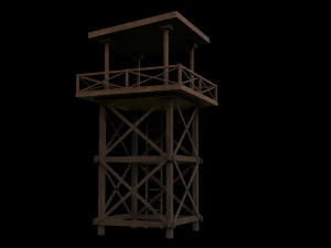 Watch Tower 3D Model