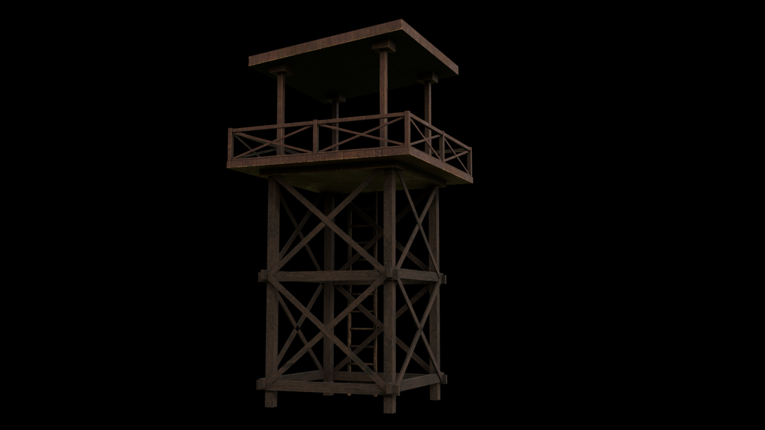 Watch Tower 3D Модель In Всё Для Игр 3DExport